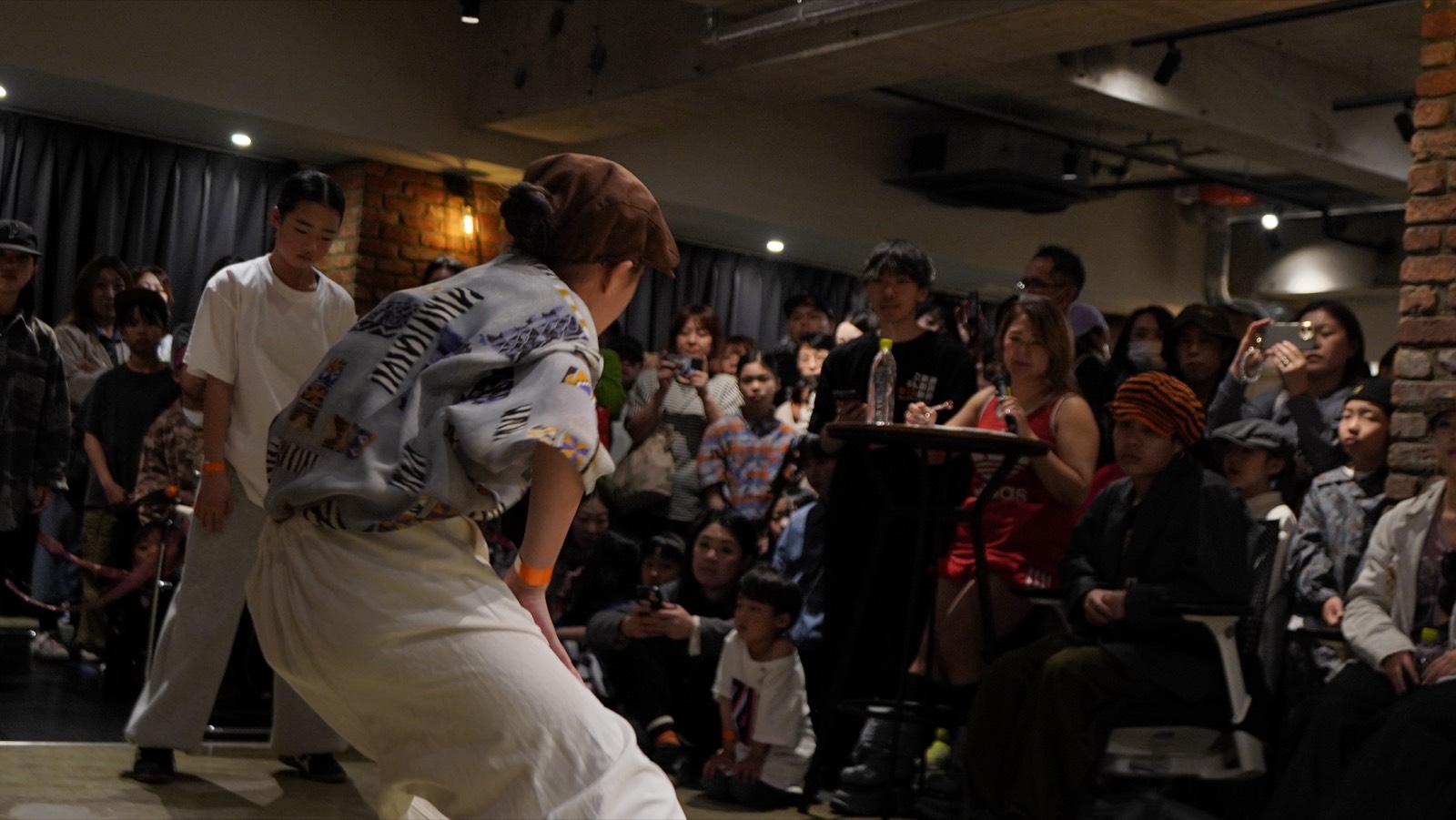 ANAP Bit Block Party のダンスバトルの様子